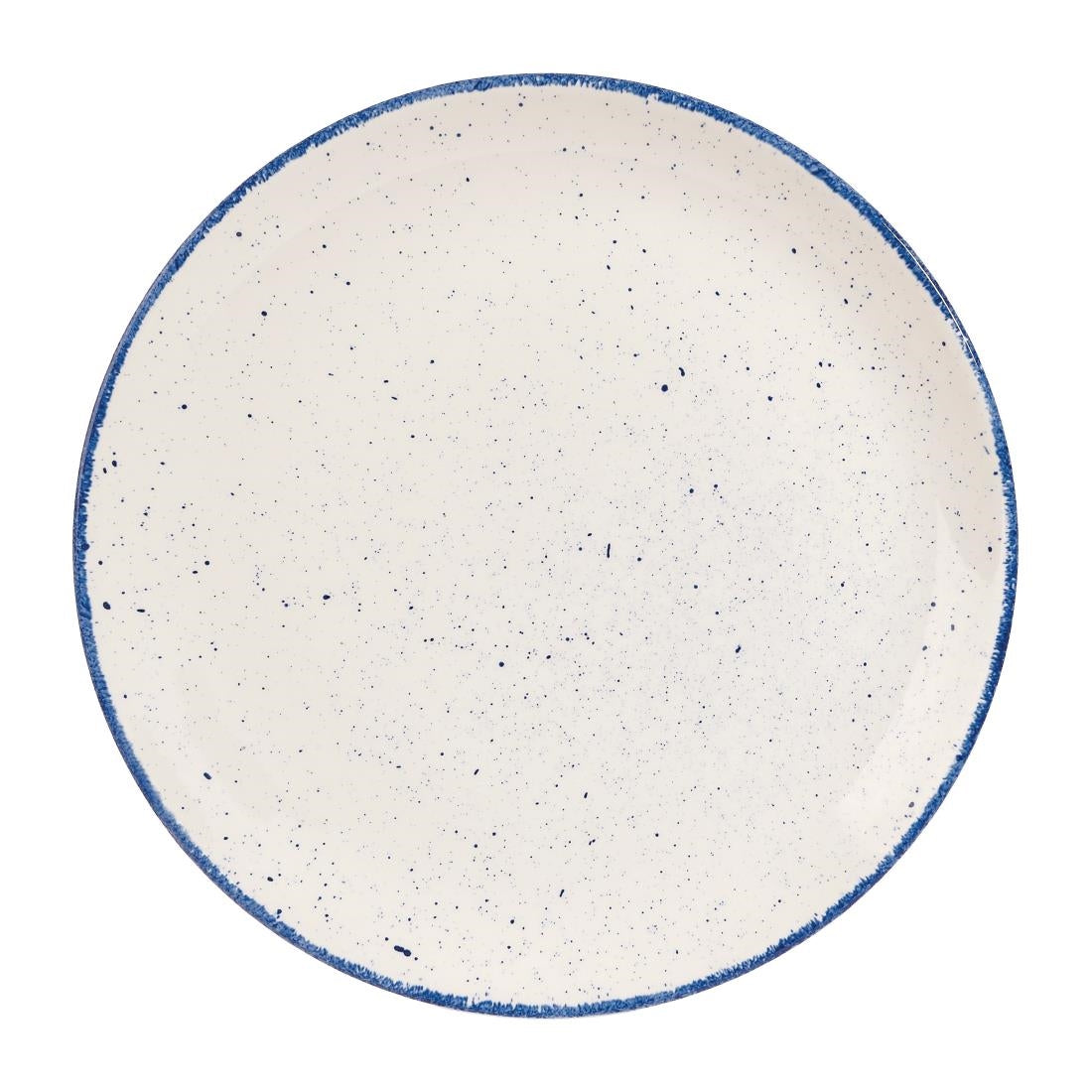 Churchill Stonecast Hints Coupe Plates Indigo Blue 288mm (12 Pack)