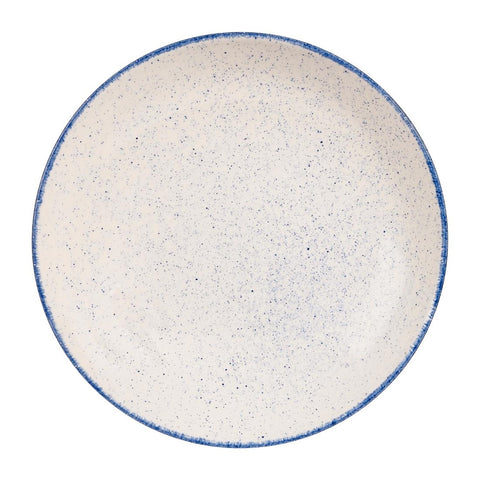 Churchill Stonecast Hints Coupe Bowls Blueberry Indigo 248mm