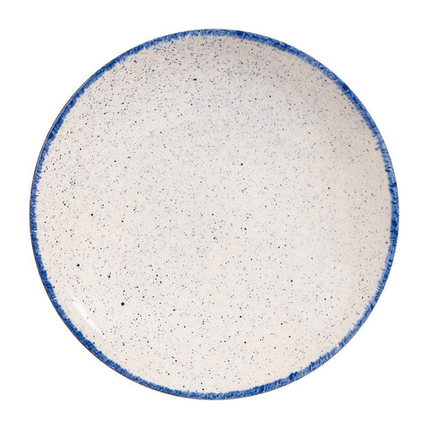 Churchill Stonecast Hints Coupe Bowls Blueberry Indigo 182mm