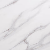 Bolero Pre-Drilled Square Table Top Marble Effect 700mm