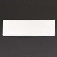 Churchill Alchemy Buffet Melamine Trays White GN 2/4 (4 Pack)