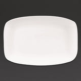 Churchill X Squared Oblong Plates White 199 x 300mm