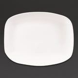 Churchill X Squared Oblong Plates White 202 x 261mm (12 Pack)