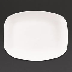 Churchill X Squared Oblong Plates White 202 x 261mm (12 Pack)