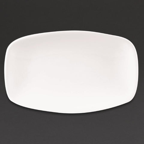 Churchill X Squared Oblong Plates White 121 x 200mm