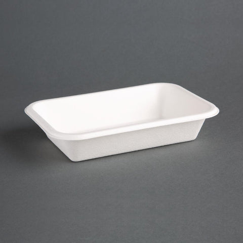 Fiesta Green Compostable Bagasse Food Trays 16oz (Pack of 50)