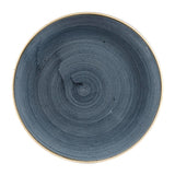 Churchill Stonecast Coupe Plates Blueberry 260mm