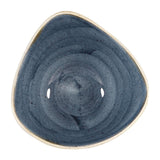 Churchill Stonecast Triangular Bowls Blueberry 153mm