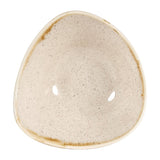 Churchill Stonecast Triangular Bowls Nutmeg Cream 185mm