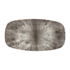 Churchill Studio Prints Stone Rectangular Plates Quartz Black 189 x 355mm (6 Pack)