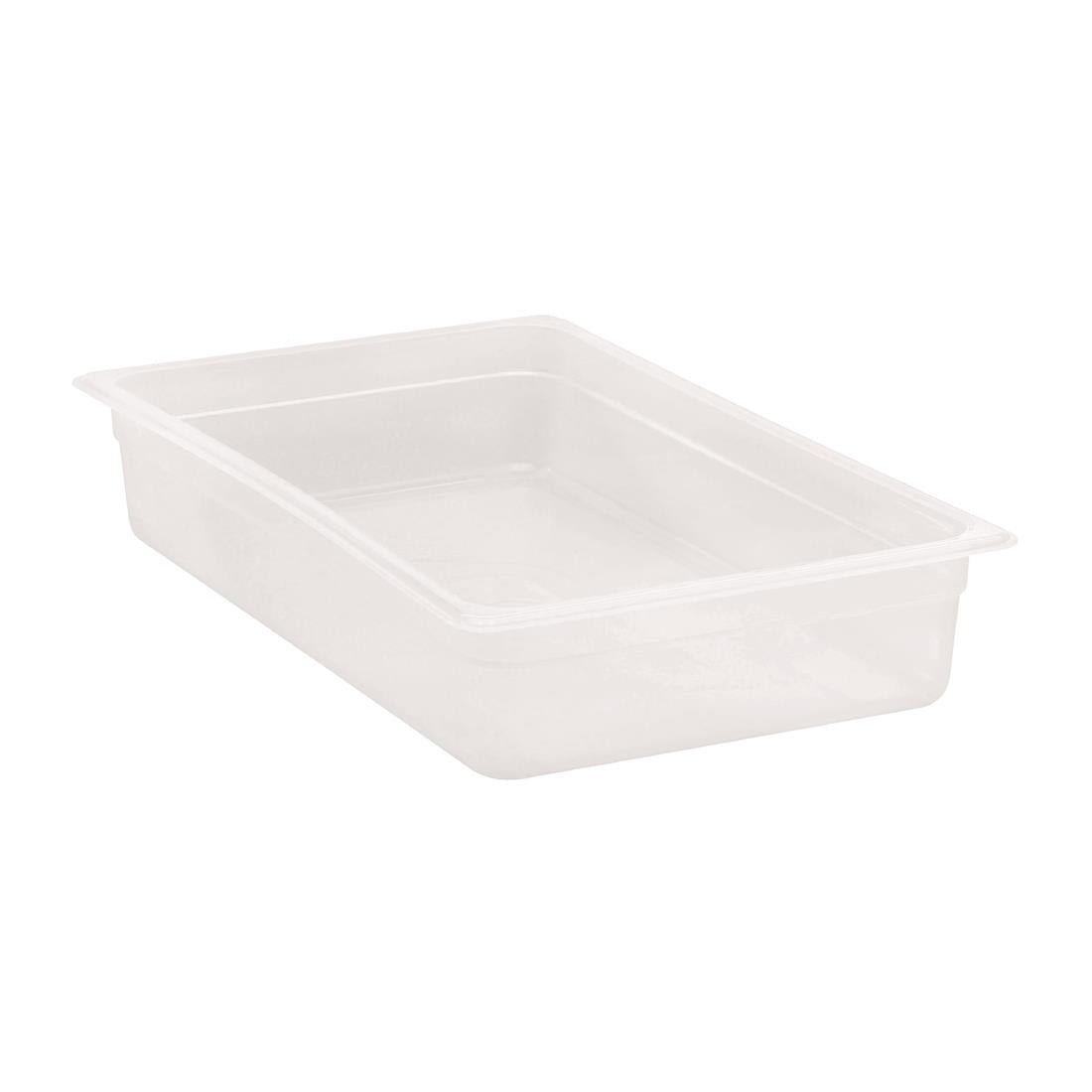 Cambro Polypropylene 1/1 Gastronorm Food Tray 100mm