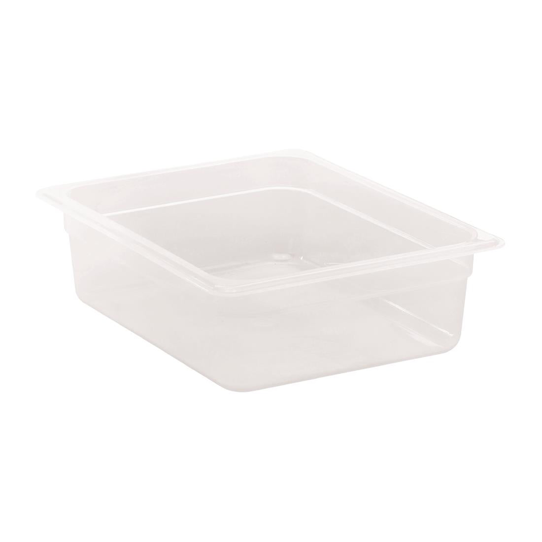 Cambro Polypropylene 1/2 Gastronorm Food Tray 100mm