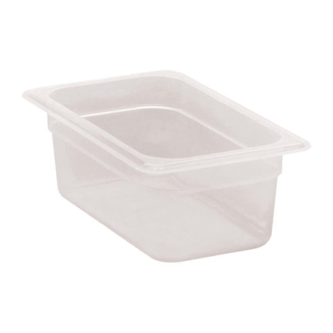 Cambro Polypropylene 1-4 Gastronorm Food Pan 100mm