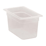 Cambro Polypropylene 1-4 Gastronorm Food Pan 150mm