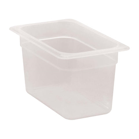 Cambro Polypropylene 1-4 Gastronorm Food Pan 150mm