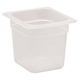 Cambro Polypropylene 1-6 Gastronorm Food Pan 150mm