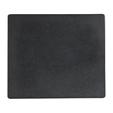 Churchill Alchemy Buffet Rectangular Melamine Tiles Black 258mm (Pack of 6)