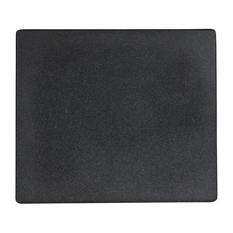 Churchill Alchemy Buffet Rectangular Melamine Tiles Black 258mm (Pack of 6)