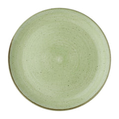 Churchill Stonecast Sage Green Coupe Plates 288mm (12 Pack)