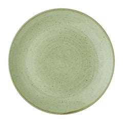 Churchill Stonecast Sage Green Coupe Plates 260mm (12 Pack)