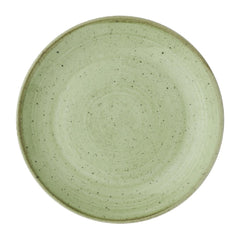 Churchill Stonecast Sage Green Coupe Plates 165mm (12 Pack)