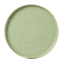 Churchill Stonecast Sage Green Walled Plates 210mm (6 Pack)