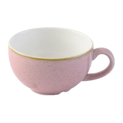 Churchill Stonecast Petal Pink Cappuccino Cup 227ml (12 Pack)