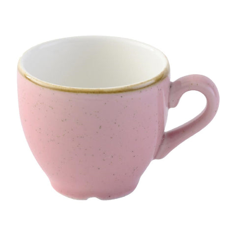 Churchill Stonecast Petal Pink Espresso Cups (Pack of 12)