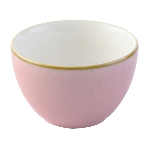 Churchill Stonecast Petal Pink Sugar Bowls (Pack of 12)