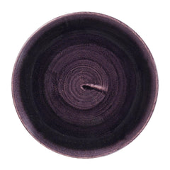 Churchill Stonecast Patina Deep Purple Coupe Plates 165mm (12 Pack)