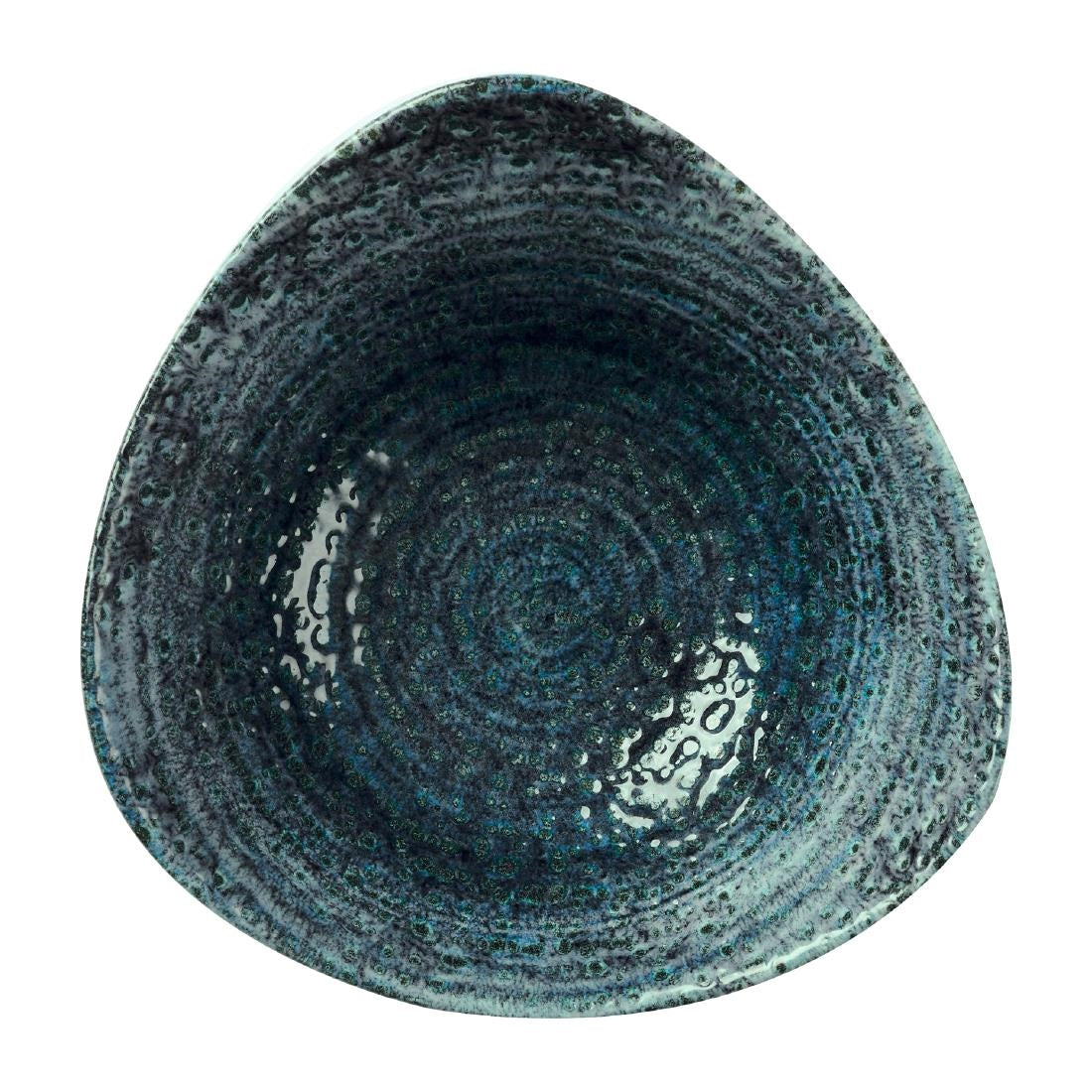 Churchill Homespun Chroma Blue Triangle Bowl 235mm (Pack of 12)