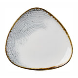Churchill Homespun Accents Grey Triangle Plates 229mm (12 Pack)