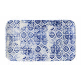 Dudson Makers Collection Organic Rectangular Platters Porto Blue 179mm (12 Pack)