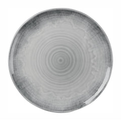 Dudson Harvest Flux Grey Organic Coupe Plates 295mm (12 Pack)