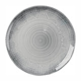 Churchill Harvest Flux Organic Coupe Plates Grey (Pack of 12)