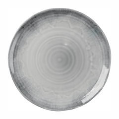 Dudson Harvest Flux Grey Organic Coupe Plates 275mm (12 Pack)