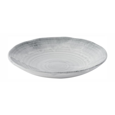 Churchill Harvest Flux Organic Coupe Bowls Grey (Pack of 12)