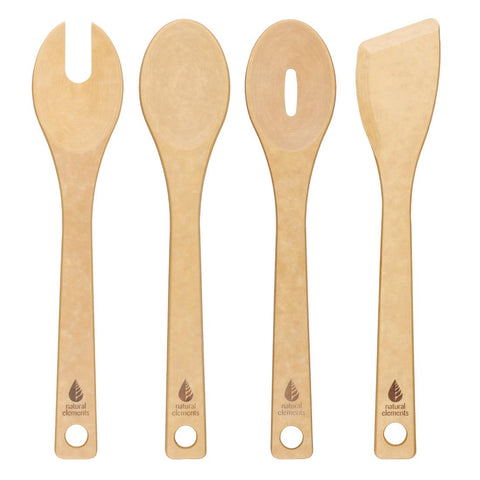 Natural Elements Wood Fibre Kitchen Tools - Set 4