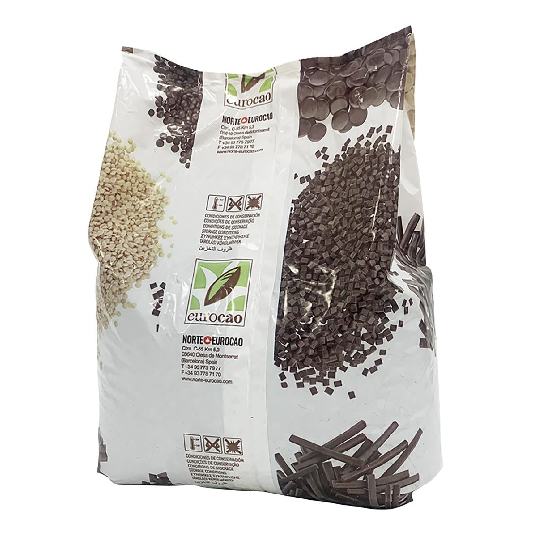 JM Posner Milk Chocolate Chips 6kg (Pack of 2)