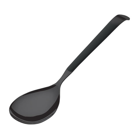 Amefa Buffet Solid Serving Spoon Black (Pack of 12)