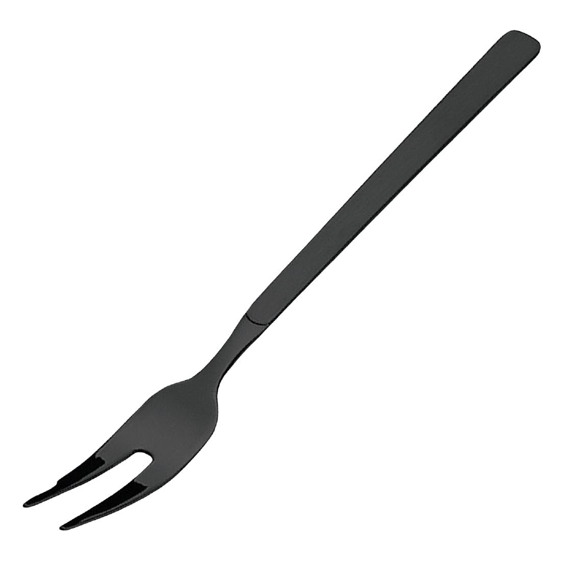 Amefa Buffet Cold Meat Fork Black (Pack of 6)