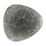 Churchill Studio Prints Kintsugi Quartz Black Triangle Plates 229mm (12 Pack)