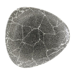 Churchill Studio Prints Kintsugi Quartz Black Triangle Plates 229mm (12 Pack)