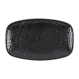 Churchill Studio Prints Homespun Chroma Carbon Chefs' Oblong Plates No. 1 -200 x 121mm (12 Pack)