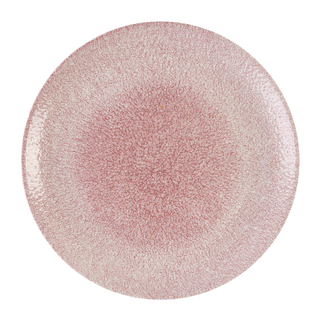 Churchill Studio Prints Raku Rose Quartz Pink Coupe Plates 288mm (12 Pack)