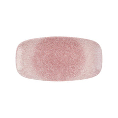 Churchill Studio Prints Raku Rose Quartz Pink Chefs' Oblong Plates No. 4 355 x 189mm (6 Pack)