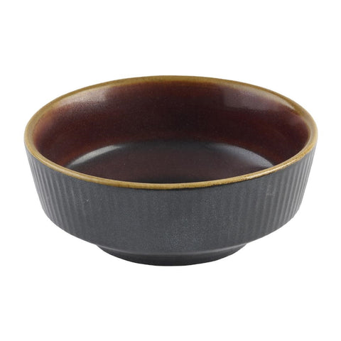 Churchill Nourish Tokyo Black Kochi Shallow Bowl 50 x 115mm (Pack of 12)