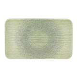 Dudson Harvest Grain Rectangular Plates Speckled Green  270x160mm (12 Pack)