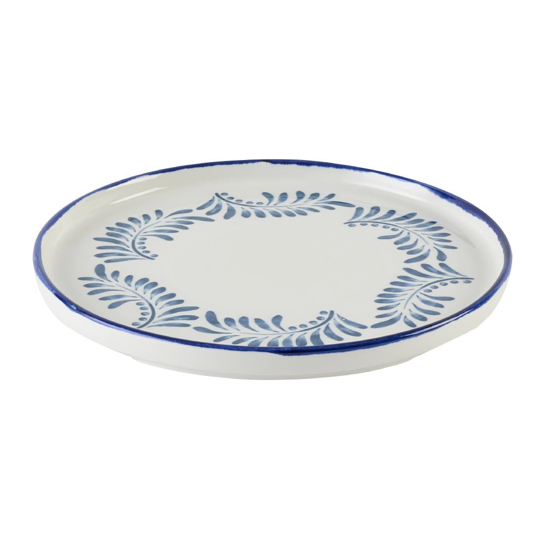 Dudson Harvest Mediterranean Terracotta Round Walled Plate 260mm (6 Pack)