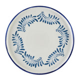 Dudson Harvest Mediterranean Blue Round Walled Plate 260mm (Pack of 6)